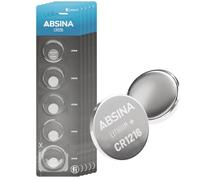 ABSINA Pile Bouton CR1216 Lithium 3 V - Batterie CR 1216