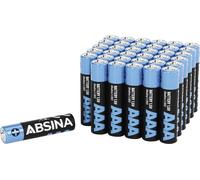Absina Pile LR3 (AAA) alcaline(s) 1000 mAh 1.5 V 36 pc(s)