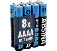 Absina Pile LR61 (AAAA) LR61 (AAAA) alcaline(s) 1.5 V 500 8 pc(s)