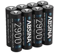 Absina Pile rechargeable LR6 (AA) NiMH 1.2 V 8 pc(s)