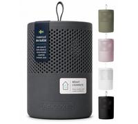 AbsoDry Duo Family - Déshumidificateur d'air anti moisissure non électrique - Absorbeur d'humidité - Pour une meilleure qualité de l'air - Anti humidité maison, salle de bain, chambre - Gris foncé