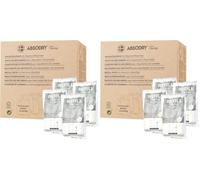 AbsoDry - Recharge déshumidificateur d'air anti moisissure 4×300 g - Compatibilité universelle - Empêche les odeurs & retient l'humidité - Recharge absorbeur d'humidité (Lot de 2)