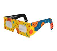 Absolute Eclipse Lunette Enfants Eclipse Solaire 2026 pour Voir l'Éclipse - ISO 12312-2 CE Certifiée Homologuée - Design Fun - Adultes Enfants - Fabricant Européen Reconnu AAS