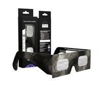 Absolute Eclipse Lunettes Eclipse Solaire 2026 pour Voir l'Éclipse - ISO 12312-2 CE Certifiées Homologuées - 10 Pack - Design Soot - Adultes Enfants - Fabricant Européen Reconnu AAS