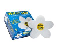 Absorbant résidus gras pour piscine - TOUCAN - WATER LILY - Boîte de 6 - Matière fibreuse - Absorbe graisses en surface