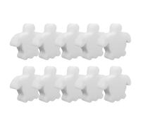 Absorbeur de - Piscine Scum Absorber, 10 Pièces Décapant Tortue Absorbant, Filtre Nettoyant Soak Fournitures de Nettoyage Skimmer pour Pelouse Natation Spa Jardin Extérieur Bain à remous