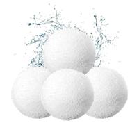 Absorbeur De Résidus Pour Bain À Remous 4 Boules Réutilisables Absorbant | Boules absorbeuses d'écume pour spa de 7,6 cm pour une Eau Propre et Cristalline, Piscine, et Salle de Bain