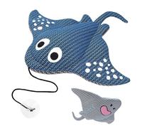 Absorbeur de saleté pour - Lavable et nettoyante en profondeur - Absorbeur de graisse flottant pour poissons et tortues - Pour baignoire, bain froid et bain de glace - Entretien et nettoyage