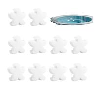 Absorbeur d'écume de piscine 10 Pièces Filtre Nettoyant Salle de Bain