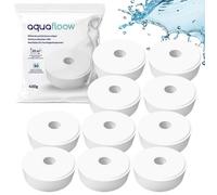 Absorbeur d'humidité - AquaFloow - Lot de 10 x 430g - pastille pour absorbeurs - recharges - universel - inodore