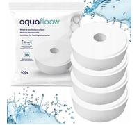 Absorbeur d'humidité - AquaFloow - Lot de 4 x 430g - pastille pour absorbeurs - recharges - universel - inodore