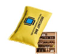 Absorbeur d'humidité automobile - Pack d'élimination de l'humidité pour intérieur de voiture | Granulés déshydratants naturels avec étui en tissu, séchoir de prévention de la buée du véhicule