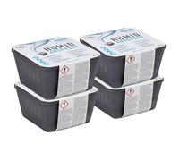 Absorbeur d'humidité avec sacs de recharge - vidaXL - 450 g par sac - 4 pièces - 8 sacs de recharge
