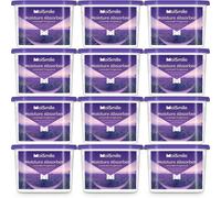 Absorbeur d'humidité, lot de 12, parfum lavande, déshumidificateur pour armoires, salles de bain, voitures, caves