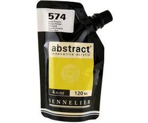 Abstract Acrylic 120ml Primary Yellow G