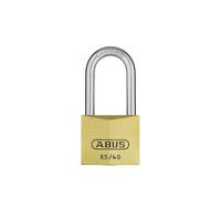Abus 00664 Cadenas en laiton à anse longue de 40 mm en acier inoxydable avec passe partiel 706