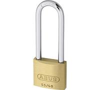 ABUS 04763 Cadenas spécial en laiton à anse longue 63 mm avec passe partiel 5401