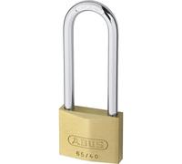 ABUS 12016 Cadenas en laiton à anse longue 63 mm avec passe partiel 6404
