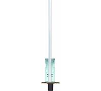 ABUS 126475 BSB550 Plaque de fixation au sol pour verrou de fenêtre FOS550