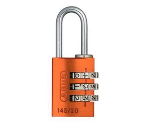 Abus 145/200 Cadenas à combinaison Orange