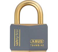ABUS 28355 Série Nautic INOX Cadenas en laiton massif - Gris
