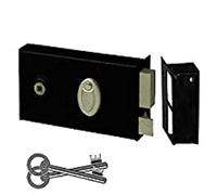 Serrure en applique horizontale à fouillot Ouvrant Droite Abus