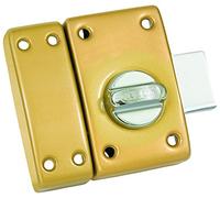 Abus 53237 Lot de 2 Verrous 45 mm Marron