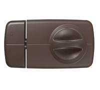 ABUS Verrou de porte 532689 7010 B - complémentaire avec bouton tournant marron