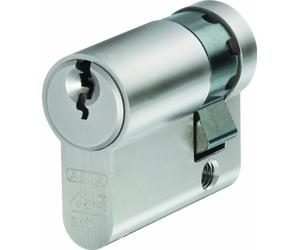 Abus 53822 Demi-cylindre européen de serrure Nickelé