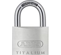 ABUS 54TI/40 Cadenas Titalium 40 mm - Sécurité Renforcée, Léger et Résistant - Alliage Anti-Corrosion pour Usage Extérieur - convenient pour Portes, Casiers, Coffres, Valises, Boîtes à Outils