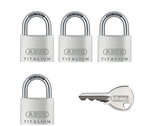 ABUS 569609 Vorhängeschl 64TI/40 Quads sr