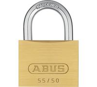 ABUS Cadenas 55/50 – laiton massif doré 50 mm