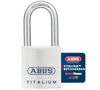 ABUS 80ti/40HB40 Titalium Padlock 40mm x 40mm Long Shackle