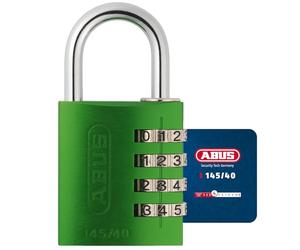 ABUS AB145/40 VERDE 488108 Cadenas, Vert