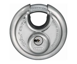 ABUS ABUS Cadenas à disque Diskus 25/70 Lock-Tag acier inoxydable Quantité:1