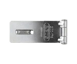 ABUS ABUS Loquet de porte avec plaque à œillets 200/75 B/SB acier anti-corrosion Quantité:1