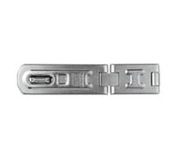 ABUS ABUS Targette de porte avec plaque à œillets 100/80 DG acier anticorrosion Quantité:1