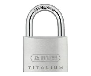 ABUS ABUS Zylindervorhangschloss 64TI/50 Corps de serrure L.50mm Titalium clé variée Quantité:1