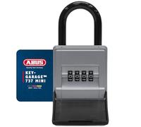 ABUS Boîte à clés KeyGarage 737 Mini – étrier de fixation – jusqu'à 8 clés – noir/argenté