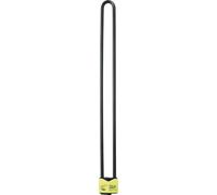 ABUS Cadenas 37/55HB535 Snowmobil, Jaune | Cadenas avec anse en acier trempé 11 mm, anse extra-longue, cylindre ABUS Plus