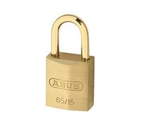 ABUS Cadenas à Anse Ouverte 65MB3070C | Serrure en laiton massif, pièces intérieures résistantes à la corrosion, verrouillage automatique sans clé, largeur 30 mm.
