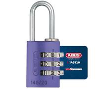 ABUS 145/20 Cadenas à combinaison Violet