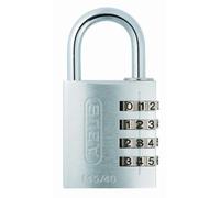ABUS Cadenas à Combinaison 145/40 - Corps Aluminium, Code 4 Chiffres | Pour valises, casiers et coffrets - niveau de sécurité 3 - poids 25 g - anse à ressort - anodisé anti-corrosion