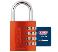 ABUS Cadenas combinaison aluminium 40mm Orange