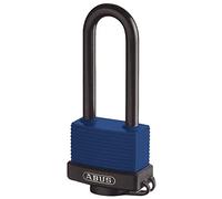 ABUS Cadenas en laiton Aqua Safe 70IB/45HB63 avec anse haute, inoxydable, revêtement plastique, niveau de sécurité ABUS 5.