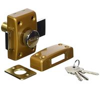 ABUS Verrou de sécurité à cylindre CLK CB 40 B C – 40 mm – Bronze – Niveau de sécurité 5