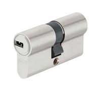 ABUS Cylindre Profilé D6XNP 40/45 - Double, Fonction d'Urgence, 5 Clés | Résistant au picking, carte de code incluse, ouverture même avec clé côté opposé, pour portes d'entrée