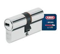 ABUS Cylindre profilé XP20SN 30/35 avec carte de sécurité et 3 clés, 73716 Nickel