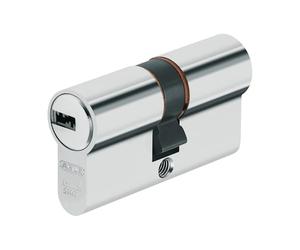 ABUS Cylindre Profilé XP20SN 50/50 - Carte de Sécurité, 3 Clés | Carte de sécurité incluse, 3 clés, fonction urgence/danger, 12 éléments de fermeture sur 3 niveaux de goupilles