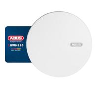ABUS Détecteur de fumée RWM250 avec batterie de 12 ans et fonction d'avertissement de chaleur - Pour cuisines, espaces de vie et caravanes - Label Q et certifié DIN EN14604 - Blanc